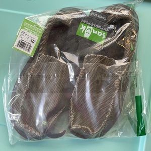 Sanuk Boat Shoes- Men’s Size 10- Brown- New w/ Tag